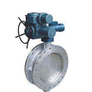C电动法兰蝶阀220V 碳钢多层次硬密封电动法兰蝶阀D943W