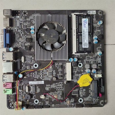 拆机攀升J3160itx小版 低功耗主板 17*17 8