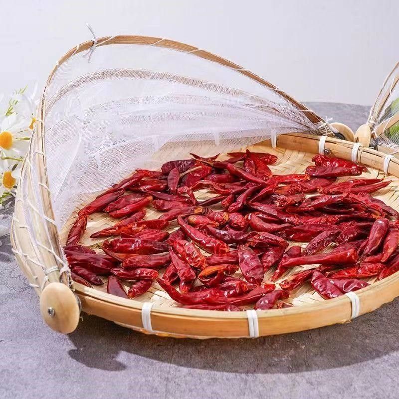 蔬菜盖家用可折叠竹编制品烘干簸箕防蚊飞多功能米盖馒头架竹篮,特色手工艺,竹编/竹雕,淘宝优惠券,粉丝福利购,淘宝优惠卷