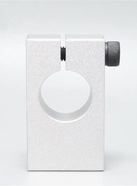 WQMU支柱固定夹带螺纹安装支架WQM铝固定轴承座单孔管夹标准SK