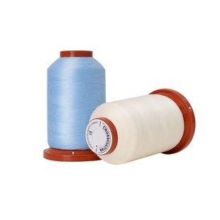 手缝线缝纫机线针线涤纶线402缝纫线盒装 甄选1100码 家用25色线轴