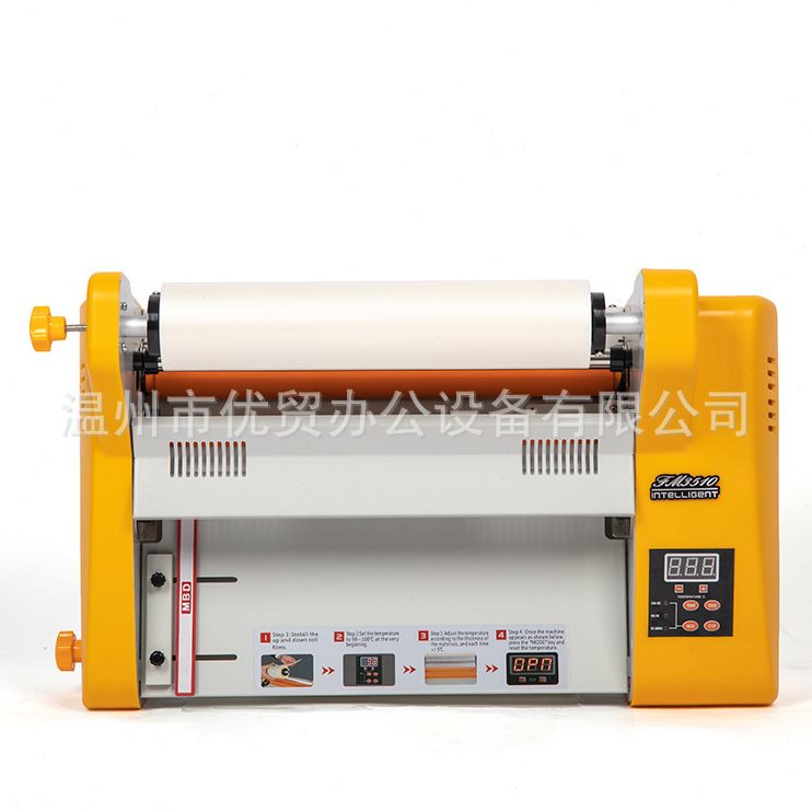双面覆膜贴膜机小型A3A4覆膜机半自动 M3520工厂升级版封膜机