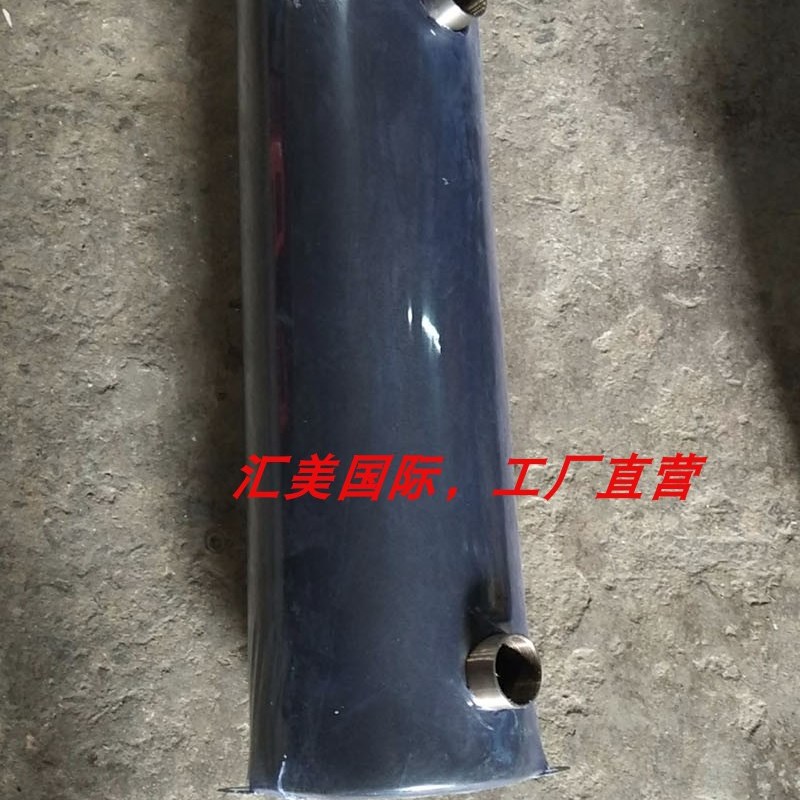 工业化工冷水机316L纯不锈钢换热器氧化冷水机专用炮蒸发器可订制