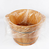 泡脚塑料袋 白色中桶袋 一次性小桶泡脚袋 足浴桶袋子