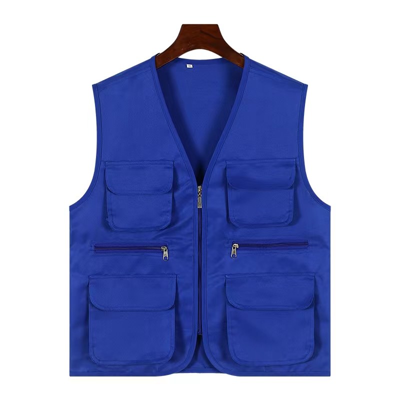 多口袋工作服马甲定制志愿者社区网格员物业反光背心订做印字logo,男装,常规马甲,淘宝优惠券,粉丝福利购,淘宝优惠卷