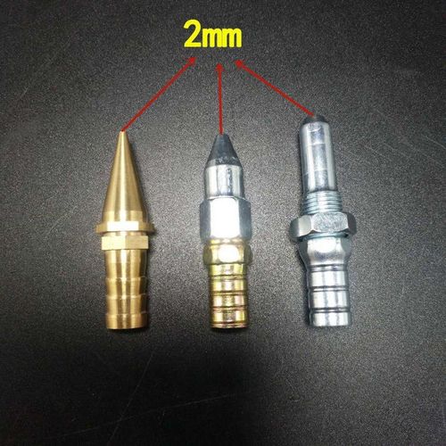 挂车大货车汽车刹车淋水器配件带支架淋水喷头鸭嘴斜口喷头加厚