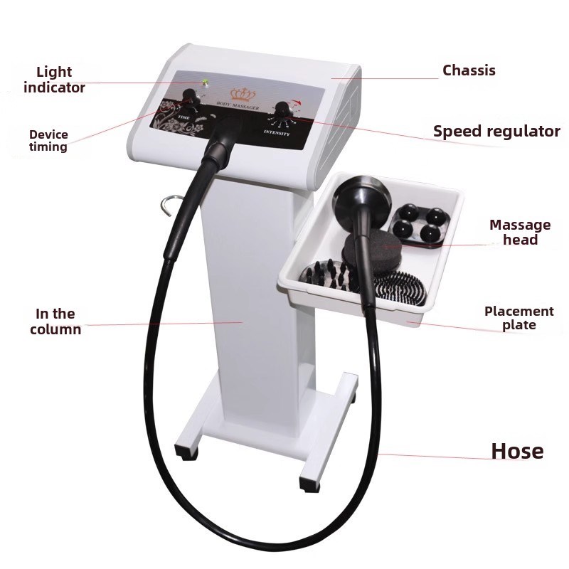 G5振动按摩器身体管理仪背部腹部振动美容和身体仪大功率高频轴仪