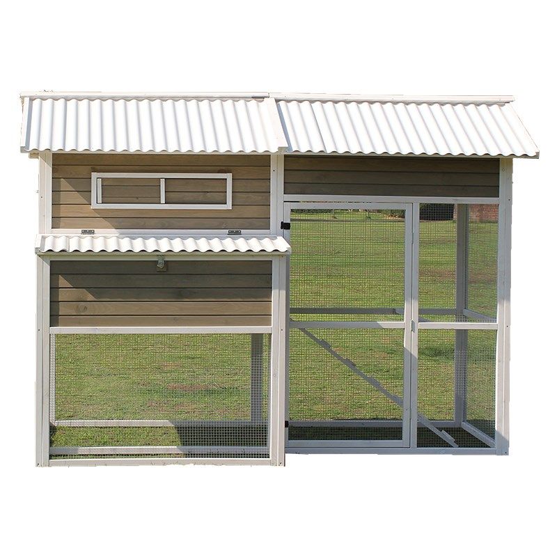 户外实木家用大号鸡笼子兔笼超大型户外鸡窝鸡舍鸽子猫狗窝鸟笼