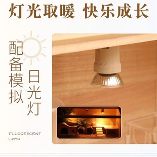 芦丁鸡饲养箱全套宠物饲养笼鸡窝卢丁鸡的房子养殖保温箱木箱笼子