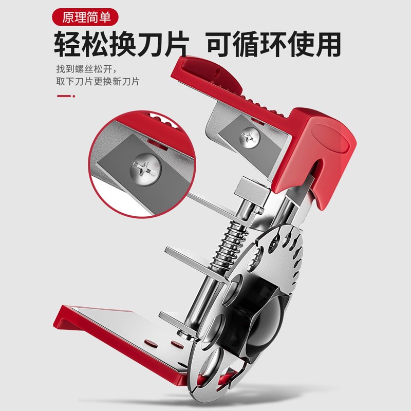 强力剥线机废铜线家用废旧电缆去皮机手动快速剥线器电线扒皮神器