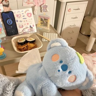 饰纸巾套通用 可爱卡通图案纸巾收纳袋家用宿舍车载装