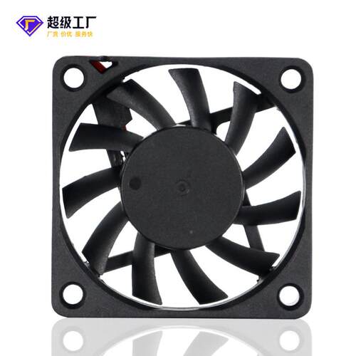 DC6010热风扇5V1变2V24V静音 DCN电源散器扇热风频机