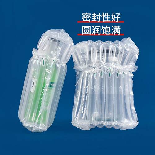 升高强度阻级隔抗压气柱袋厂家供直高韧度防新震JGY防摔气泡柱空