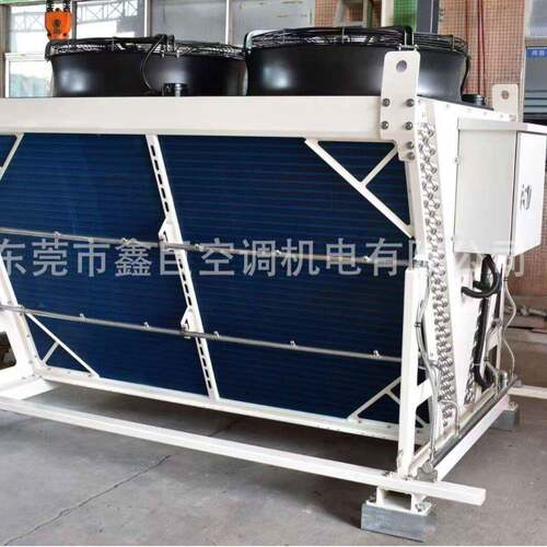 冷器机数据中干心效散热风冷模房块热泵机产干冷器、组空冷器生源