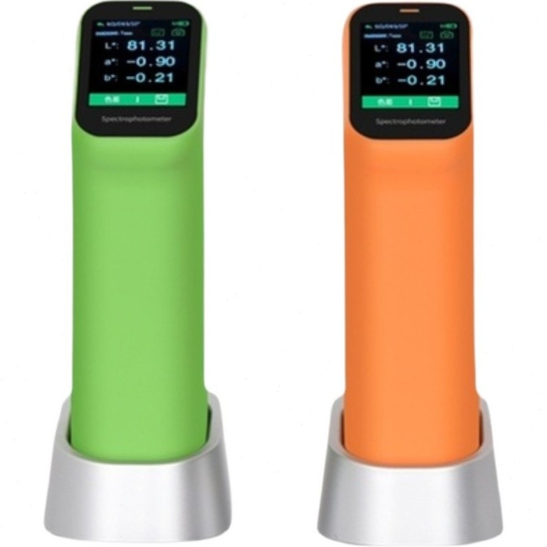 甄选金斗云便携式色差仪精度分光测色仪塑料油漆颜色对比色差测试