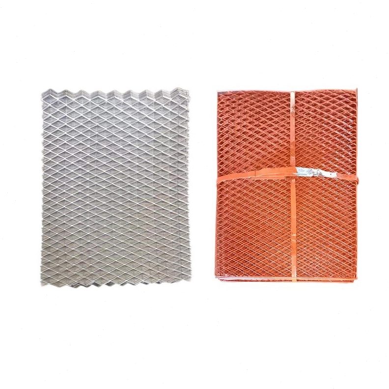 不锈钢拉伸扩张网钢板网铝板网菱形金属板网脚手架专用喷漆钢笆片