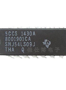 SNJ54LS09 SNJ54LS09J 全新原装 直插CDIP14 电子元器件BOM表配单
