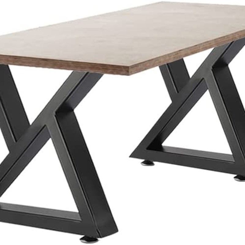 跨境工业铁艺桌腿餐厅桌子支架金属吧台腿办公桌腿支撑架吧台