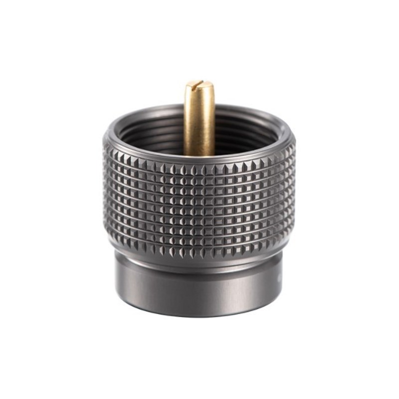 气罐配件转换头户外野营扁气炉具转换长气燃料炉头IPB转换头