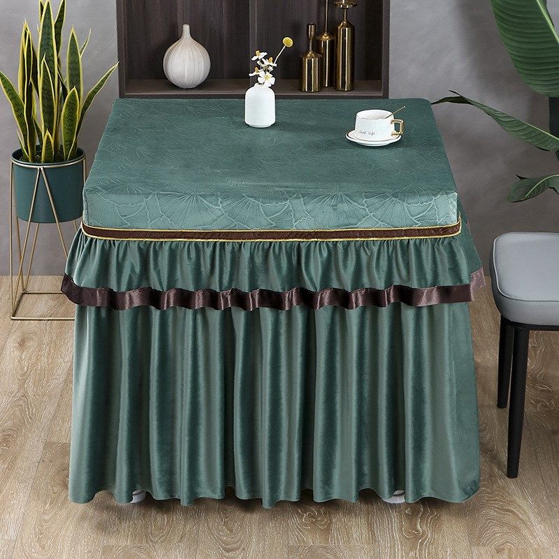 麻将机桌烤火罩家用麻将桌烤火罩通用拆洗取暖器加厚茶几防尘新款