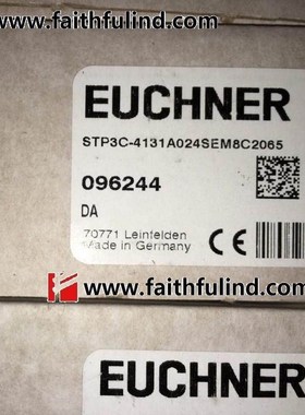 议价Euchner 096244 安士能安全开关 STP3C-413A024SEM8C2065