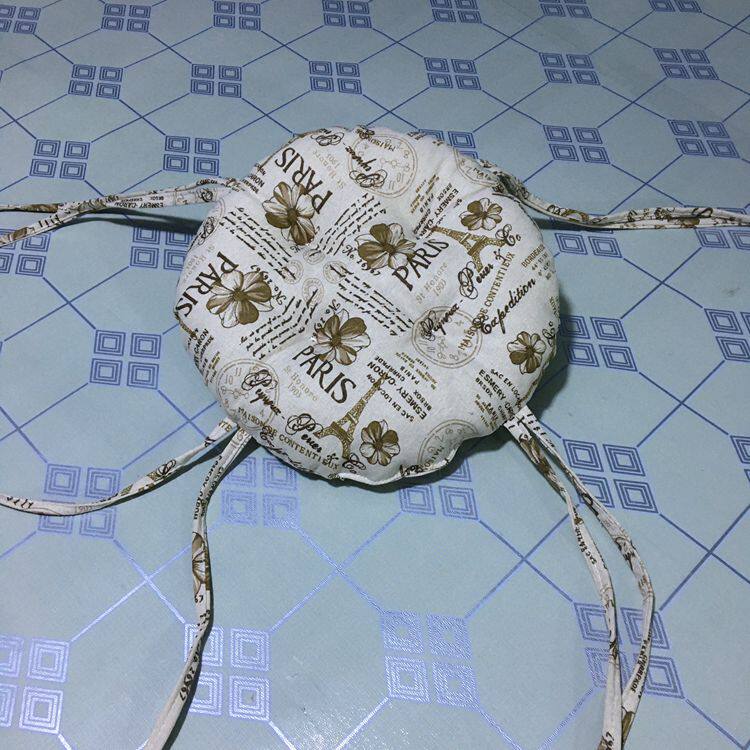 吧台椅垫圆形薄团加厚泡泡垫圆电脑垫子圆坐垫圆形椅子垫可定做