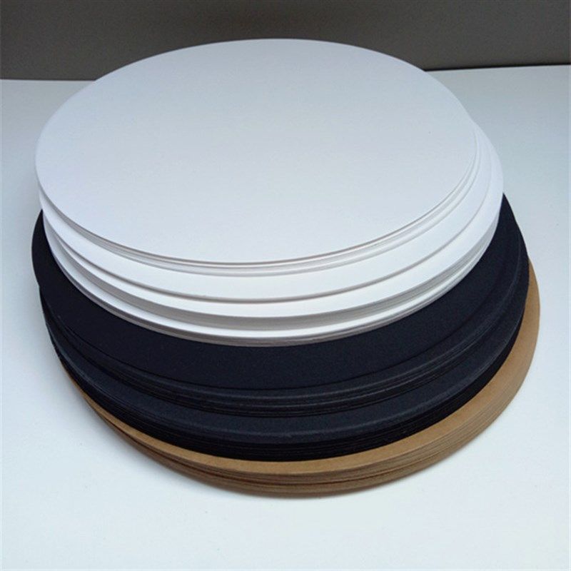 圆形牛皮卡纸绘画纸9厘米黑白卡纸素描彩铅用纸美术画画纸,办公设备/耗材/相关服务,卡纸,淘宝优惠券,粉丝福利购,淘宝优惠卷