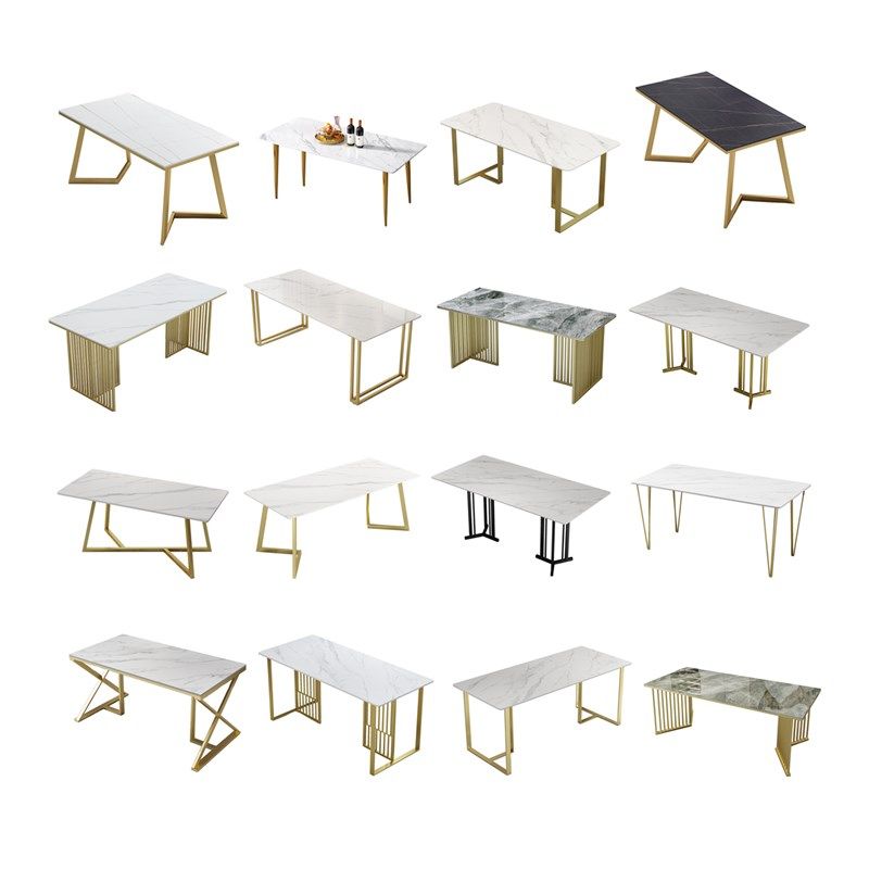 现代高端餐桌意式大小户型大理石饭桌长方形岩板办公洽谈桌子,住宅家具,岩板餐桌,淘宝优惠券,粉丝福利购,淘宝优惠卷