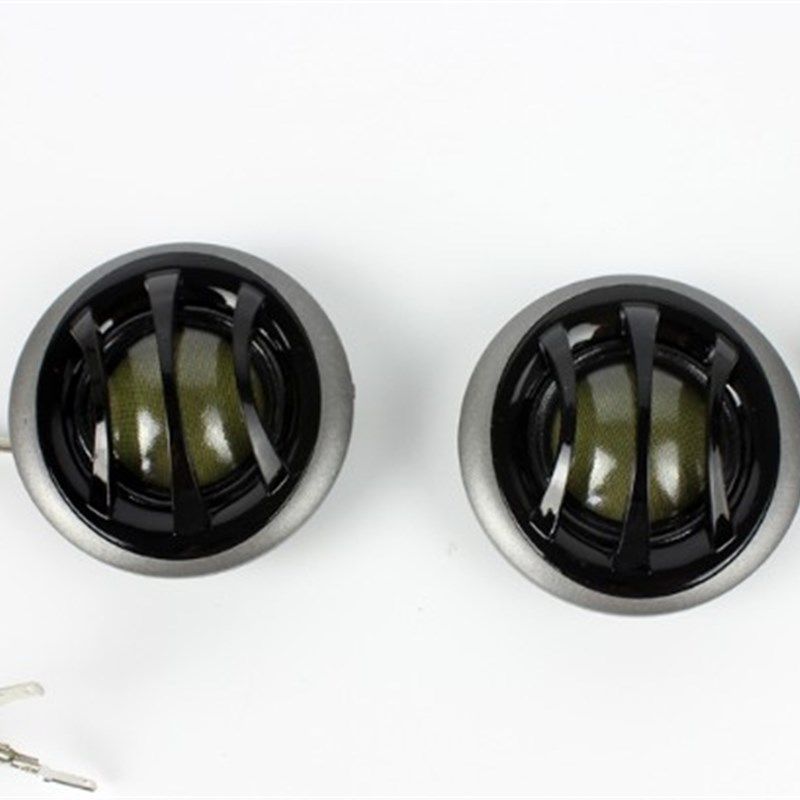 汽车音响发烧级车载丝膜高音头高音仔小喇叭带电容一对改装通用