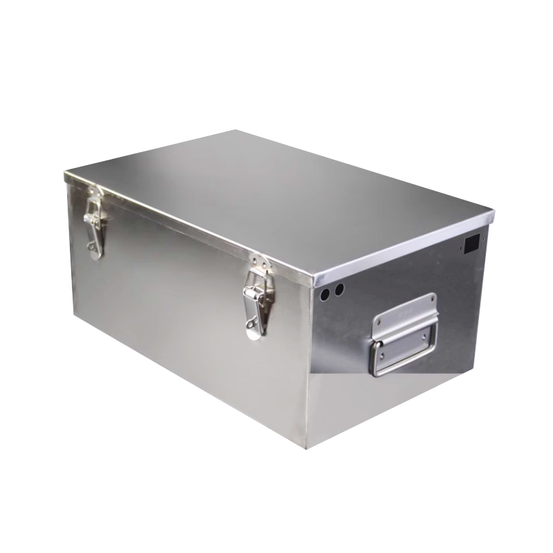 不锈钢电池箱定制电池盒改装车载工具箱外送三轮电动车电瓶盒定做