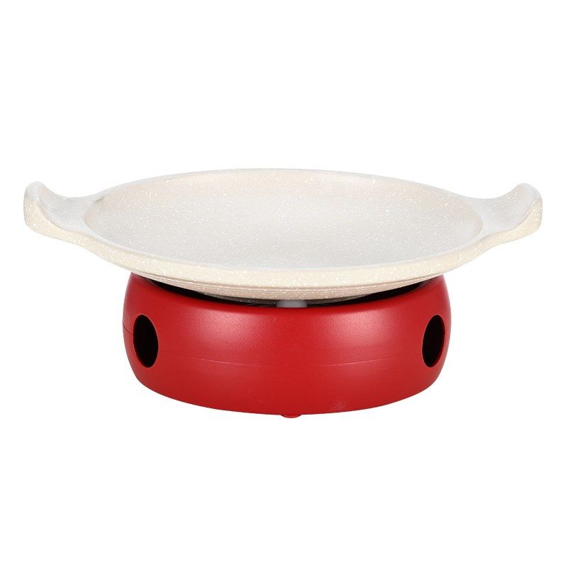 铝合金酒精炉中式小火锅家用粘干锅锅暖汤炉固体酒精锅仔酒精灯