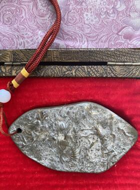 燕子石三叶虫化石古生物中式朋友礼品收藏品工艺品手把件原石包邮