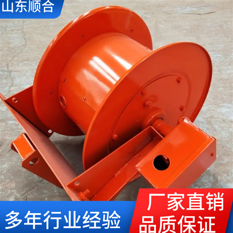 顺合定制弹簧电缆卷盘龙门吊专用电缆卷筒中间供电卷线盘