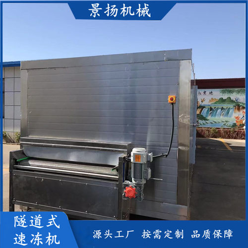 厂家定制 水饺面条包子全自动速冻机  大型商用面食遂道式速冻机