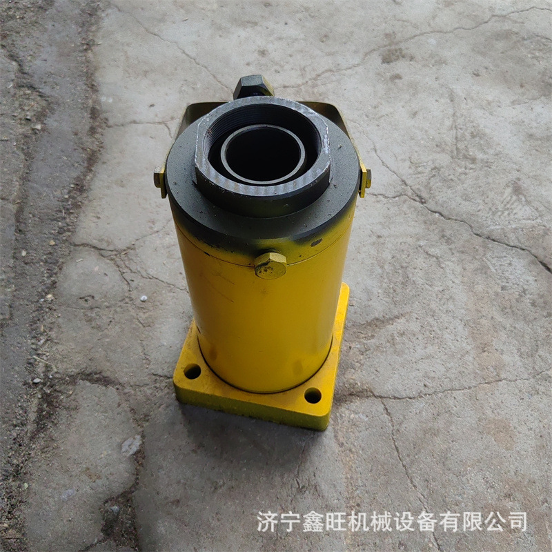 6T烟囱筒仓安装  10T滚珠款爬杆顶起机 滑膜千斤顶楔块