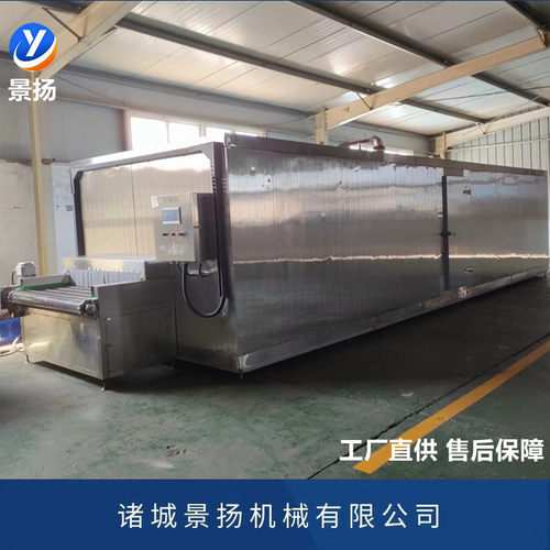 厂家定制 春卷灌汤包全自动速冻机  大型商用面食遂道式速冻机