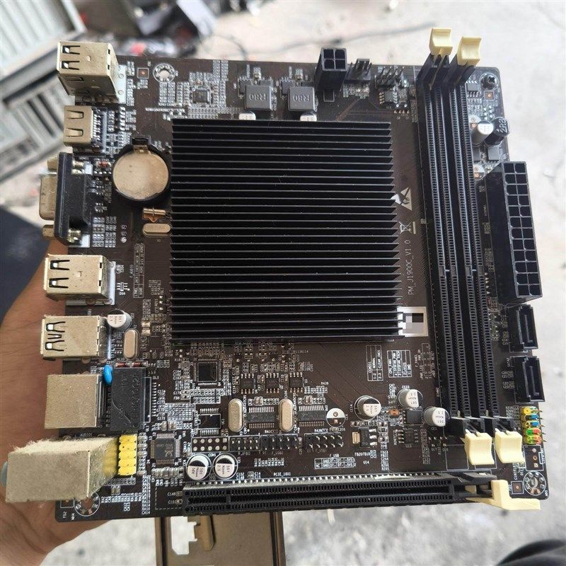 j1900 itx 主板cpu 套装17*17小板 板载j1