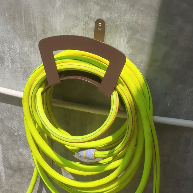 不锈钢水管软管水管车收纳架 绞盘绕管架 挂墙式收放器卷管器家用