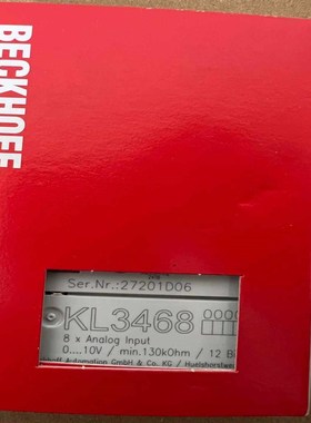 询价倍福模块KL3468