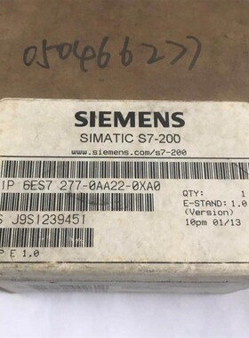 6ES7277-0AA22  工程剩余物料  未