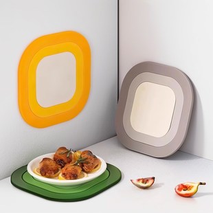 隔热垫餐桌防烫垫高级感硅胶餐盘垫家用厨房耐高温砂锅垫磁吸餐垫