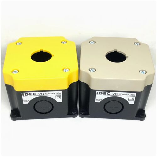 IDEC正品和泉YB1W-111Y黄色YB1W-111Z灰色急停按纽开关盒子孔22
