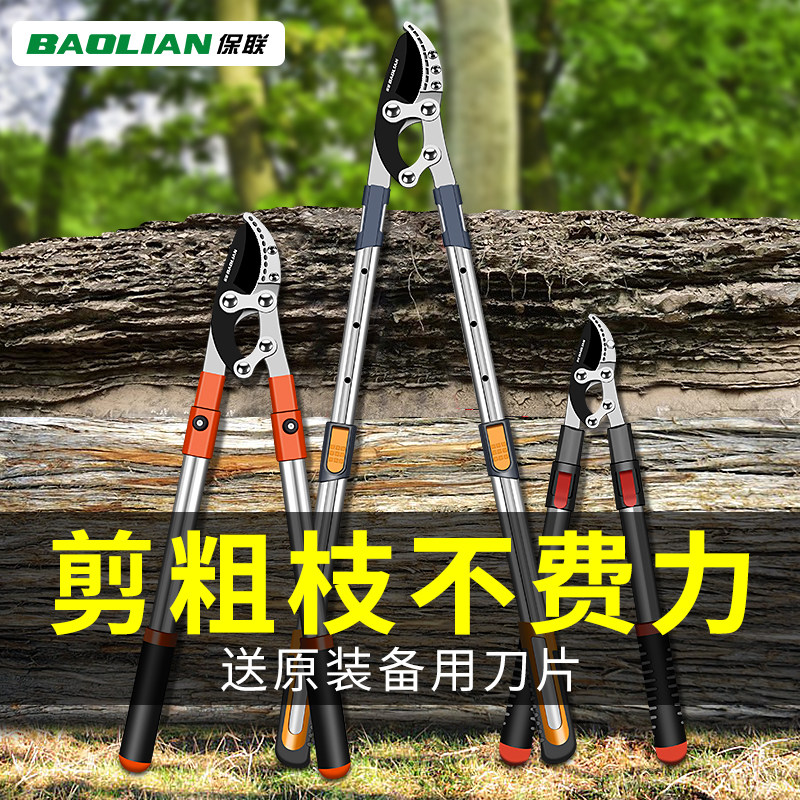 剪枝剪刀果树修枝专用树枝剪园林修剪神器强力修大力粗枝大枝省力图片