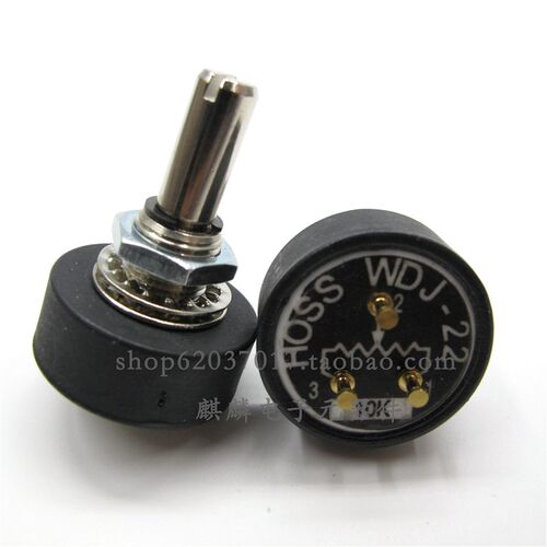 WDJ-22 H0SS 1W 1K 2K 3K 5K 10K 导电塑料电位器
