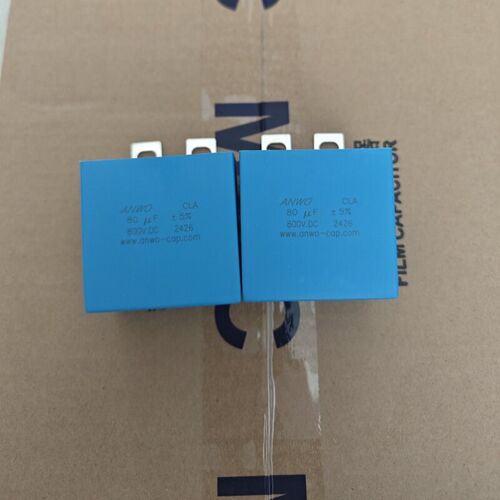 CLA 80uf800v高频滤波电容外形58*55*42.5mm ANWO原装感应加热用