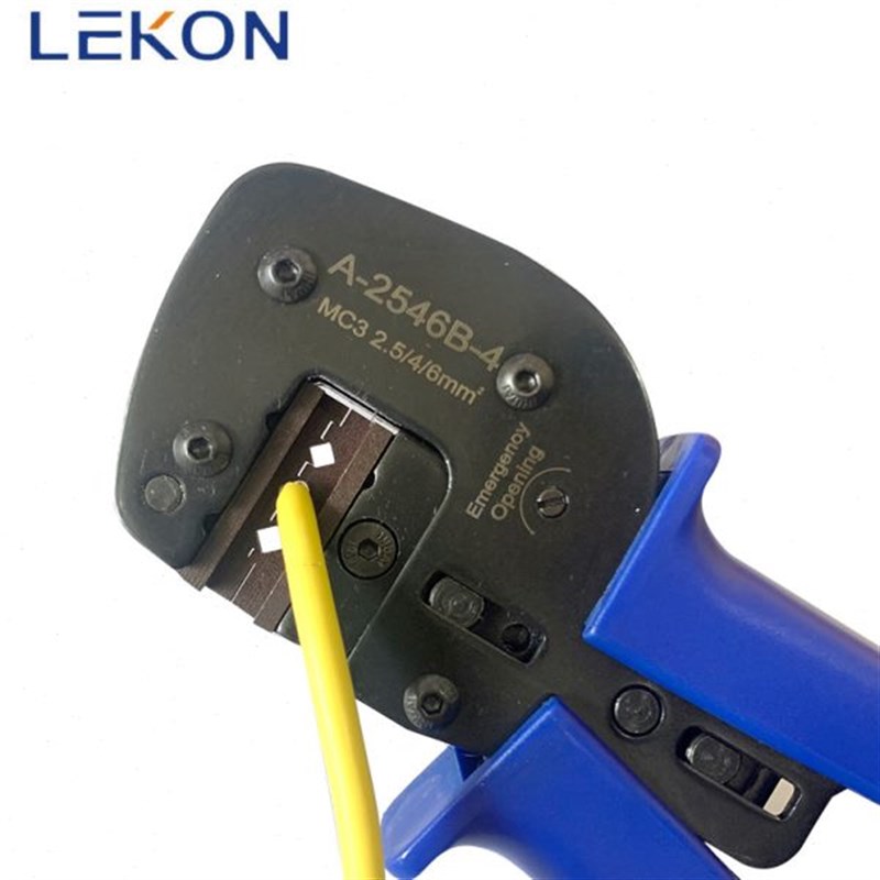 MC4/MC3 j光伏连接器端子压线钳 A-2546B太阳能端子压接钳