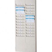 爱宝KJ24考勤架 24位塑料卡架 考勤卡架