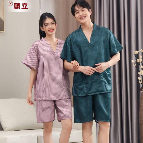 麟立 汗蒸服男女情侣新款足浴店按摩浴服洗浴中心客服汉蒸桑拿服,居家布艺,汗蒸服,淘宝优惠券,粉丝福利购,淘宝优惠卷