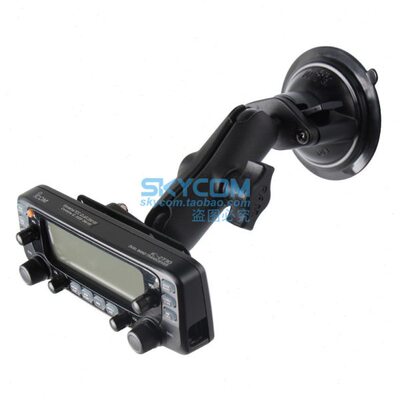 美国RAM ICOM电台前档玻璃吸盘式面板支架 IC-2730E 2720H 5100E