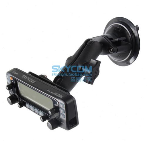 美国RAM ICOM电台前档玻璃吸盘式面板支架 IC-2730E 2720H 5100E